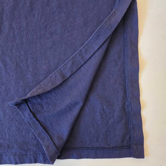 Polo Ralph Lauren Womens Short Sleeve Cotton Pocket Midi Tee Dress Navy Medium - Picture 7 of 12